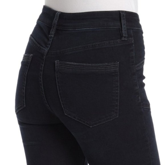 πHPπ Free People Ivy Seal Blue Mid-Rise Skinny Jeans 26 - Picture 6 of 16